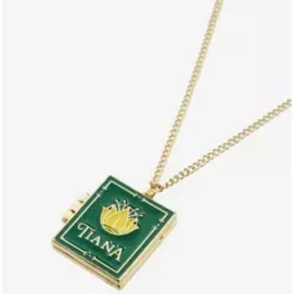 Disney The Princess And The Frog Storybook Locket Necklace - Picture 3 of 11